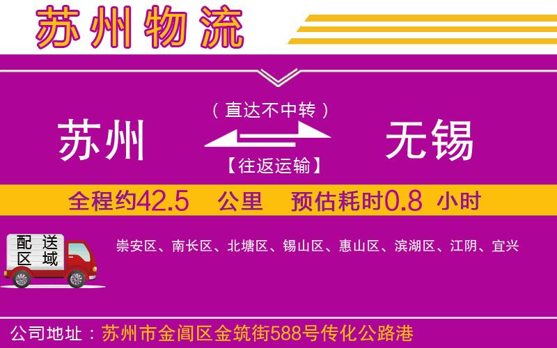 蘇州到無錫貨運(yùn)公司