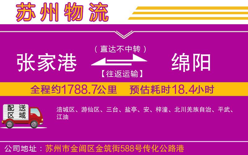 張家港到綿陽(yáng)物流公司