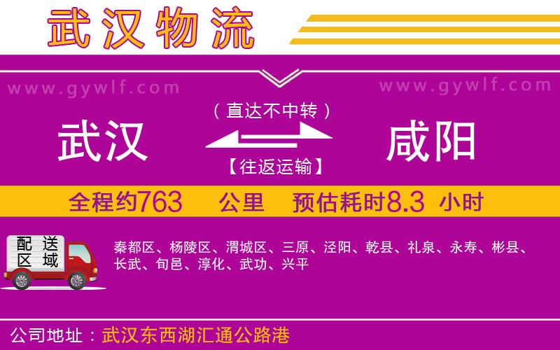 武漢到咸陽(yáng)物流專線