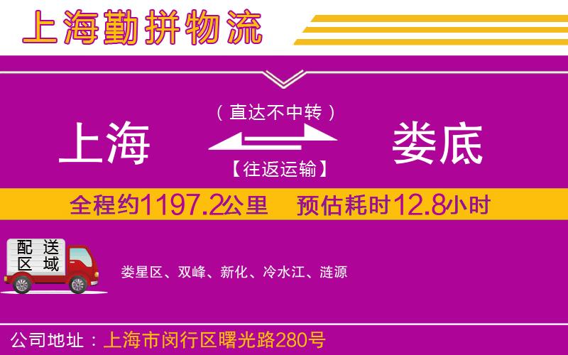 上海到婁底貨運公司