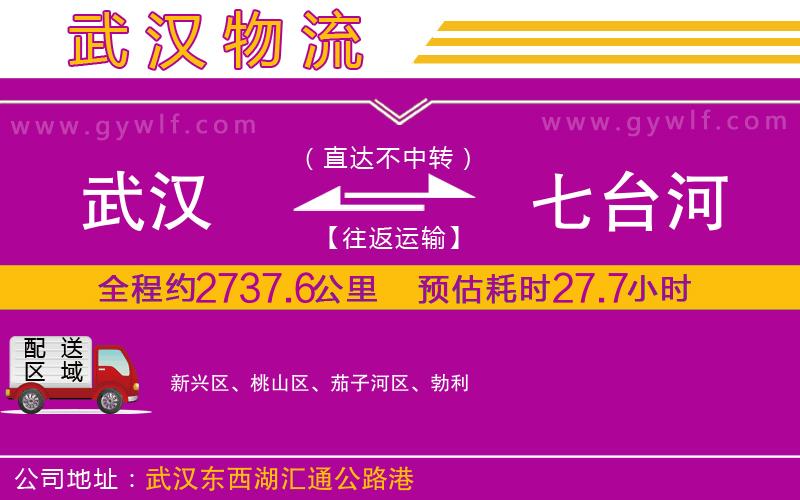 武漢到七臺河物流專線