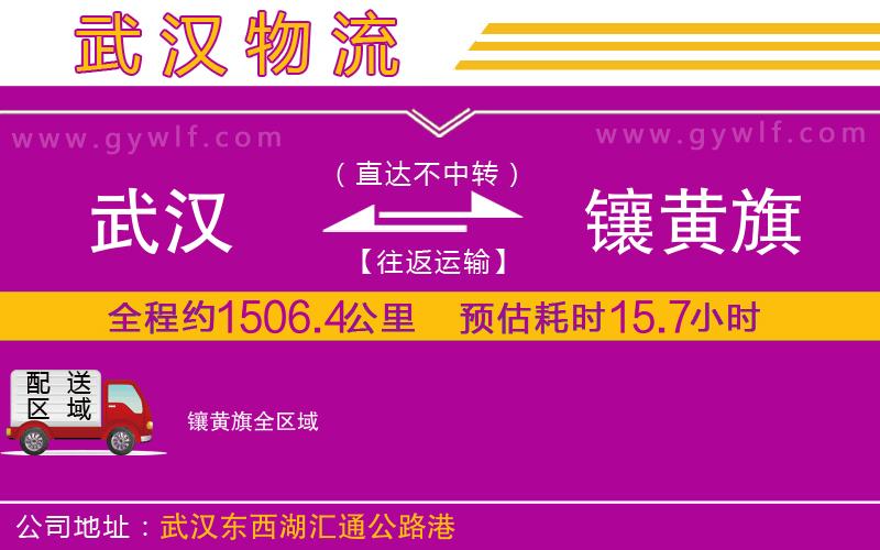 武漢到鑲黃旗物流專線