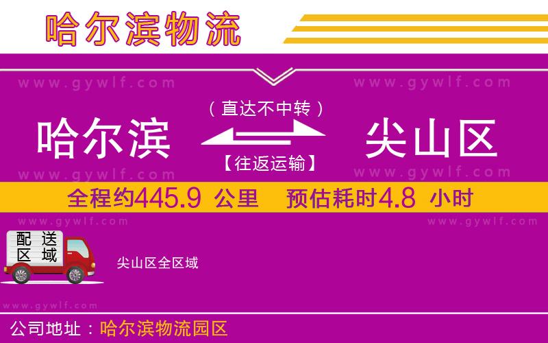 哈爾濱到尖山區(qū)物流公司