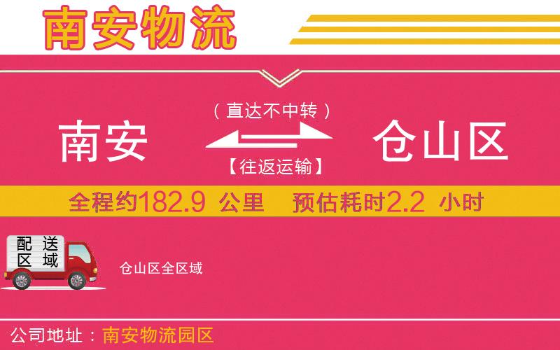 南安到倉山區(qū)物流公司