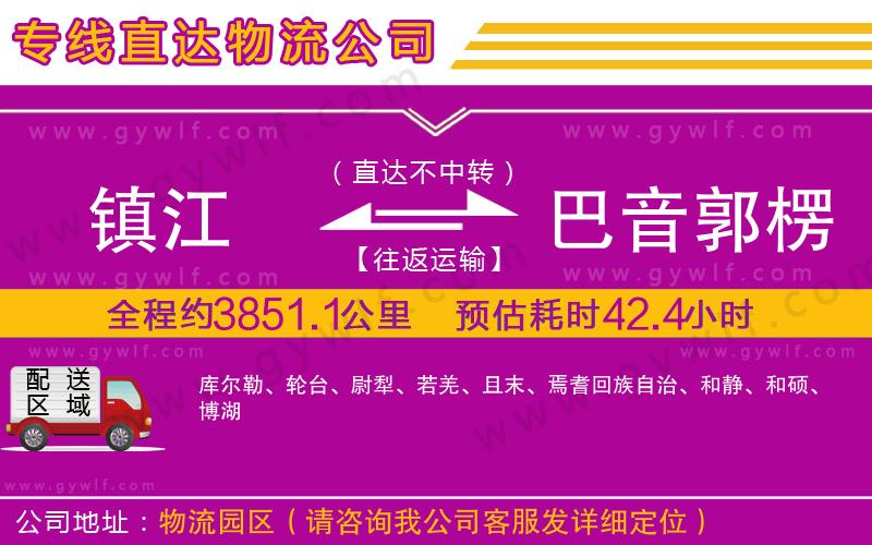 鎮(zhèn)江到巴音郭楞蒙古自治州物流公司