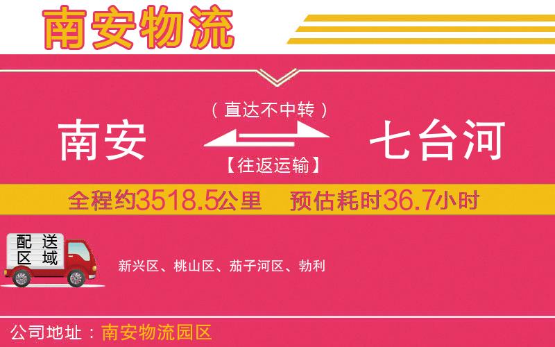 南安到七臺(tái)河物流公司