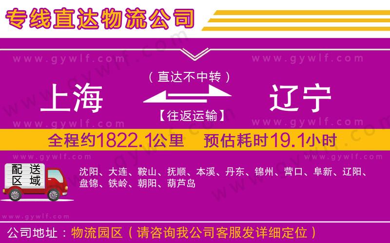 上海到遼寧貨運(yùn)公司