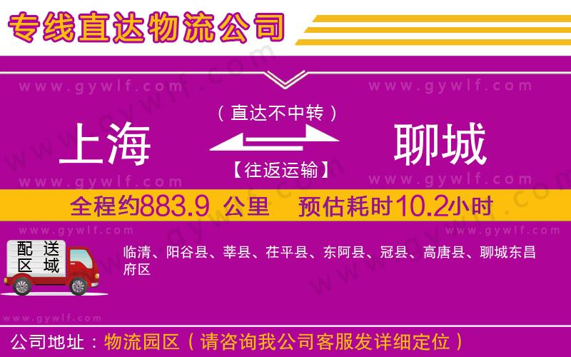上海到聊城貨運(yùn)專線